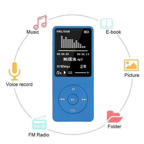 NEW Fashion Portable MP3 Player LCD Screen FM