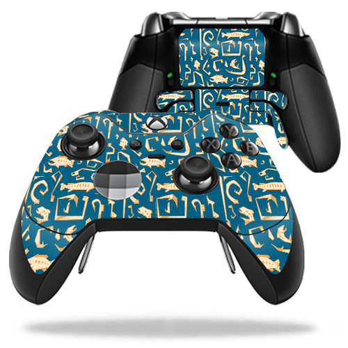 MightySkins MIELITECO-Deco Fish Skin Decal Wrap for Microsoft Xbox One