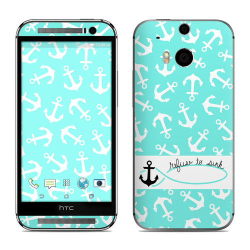 DecalGirl H0M8-RSINK HTC One M8 Skin - Refuse to Sink