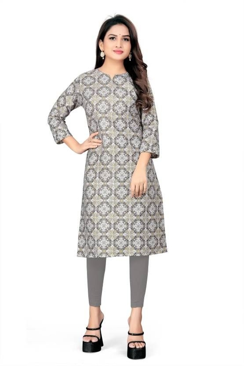 Cotton Printed Short Kurta