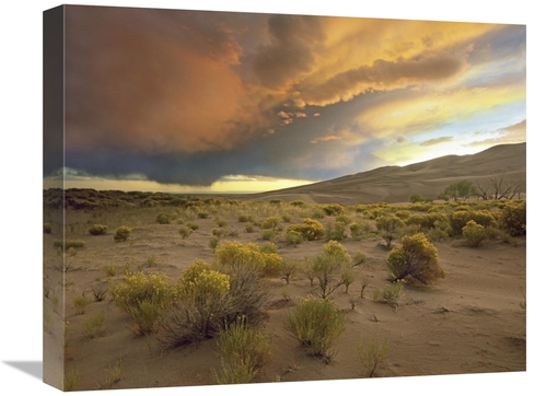 Global Gallery GCS-396601-1620-142 16 x 20 in. Storm Clouds Over Great