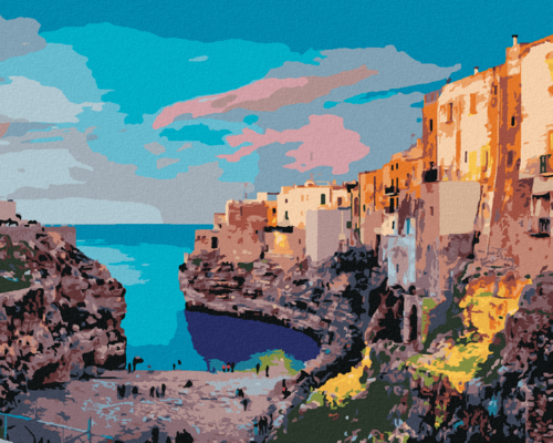 Paint by Numbers - SPRING PANORAMA OF POLIGNANO