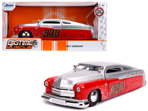 1951 Mercury Silver and Red #626 \Holley\" \"Bomber Bros Special\"