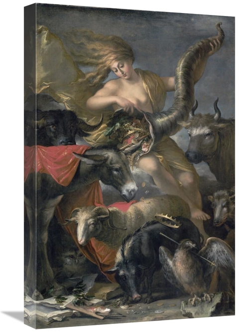 Global Gallery GCS-460006-1624-142 16 x 24 in. Allegory of Fortune Art