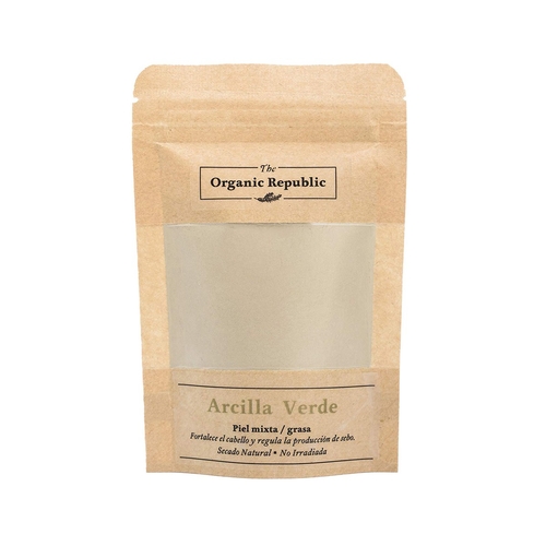 Green clay The Organic Republic Arcilla 75 g