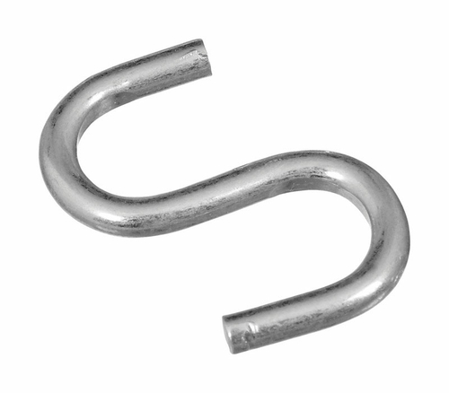 National Manufacturing Sales 5706320 1 in. Steel Open S-Hook, Zinc