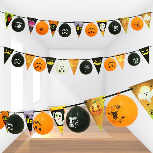 Halloween Banner Balloon Halloween Decoration