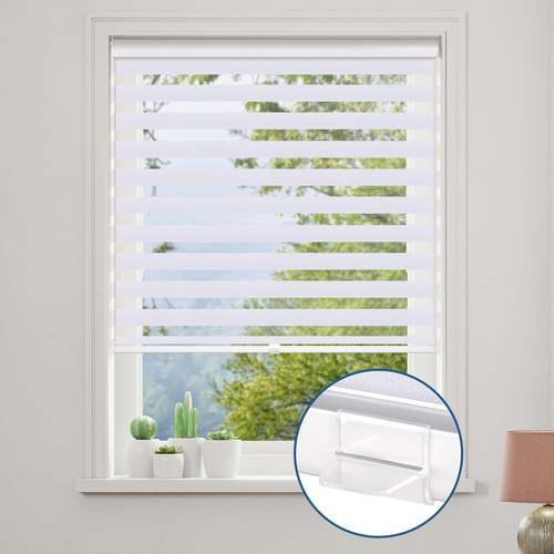 Zebra Blinds for Windows Free-Stop, Roller Windows Shades