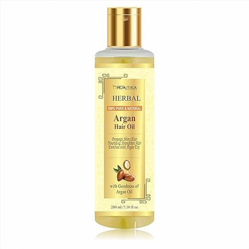 Herbal Moroccan Argan Hair Oil - Cold Pressed - No Mineral Oil &