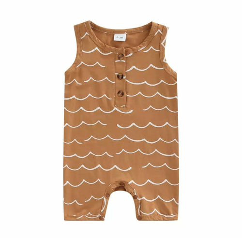 Unisex Bodysuit - Brown