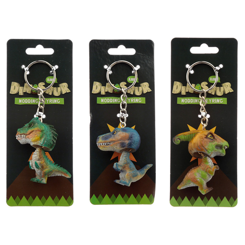 Collectable Nodding Dinosaur Keyring