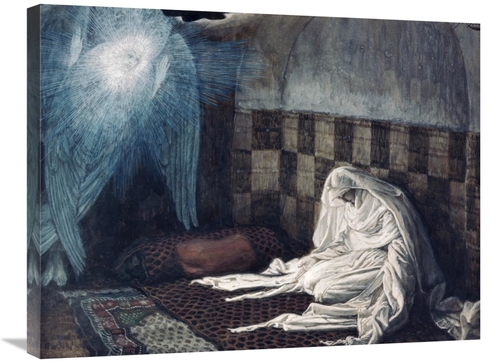 30 in. The Annunciation Art Print - James Tissot