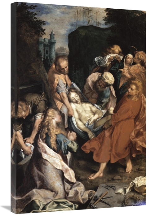 Global Gallery GCS-276592-36-142 36 in. Christ Entombed Art Print - Fr