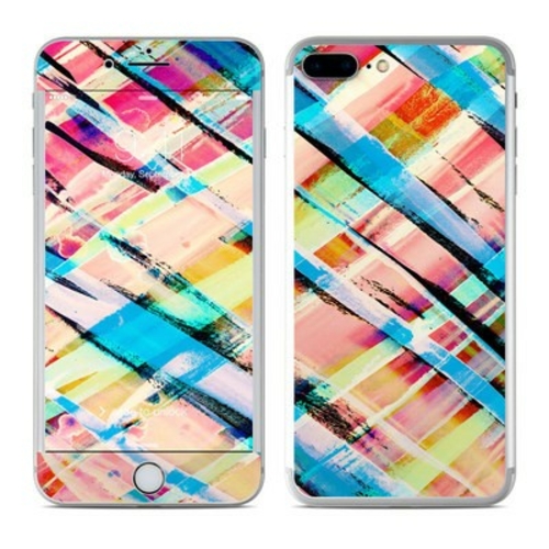 DecalGirl AIP8P-CHKSTRP Apple iPhone 8 Plus Skin - Check Stripe