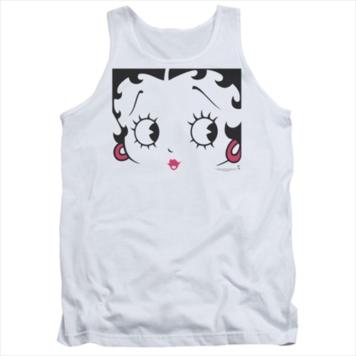 Boop-Close Up - Adult Tank Top, White - Extra Large