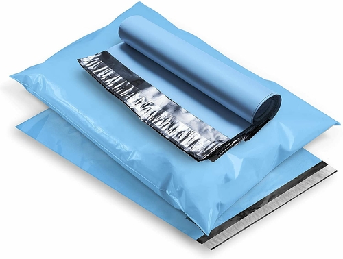 Blue Poly Mailers 14.5 x 19, Peel and Seal Poly Shipping Bags for