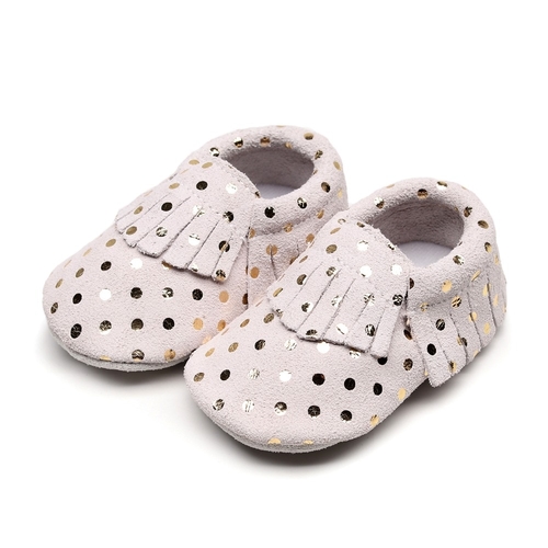 2019 Genuine Leather Baby Moccasins Newborn Brand