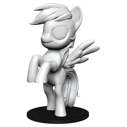 My Little Pony Deep Cuts-Rainbow Dash Miniature