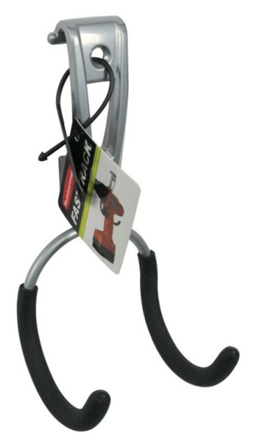 Rubbermaid 1784455 Fast Track Garage Compact Hook  Satin Nickel