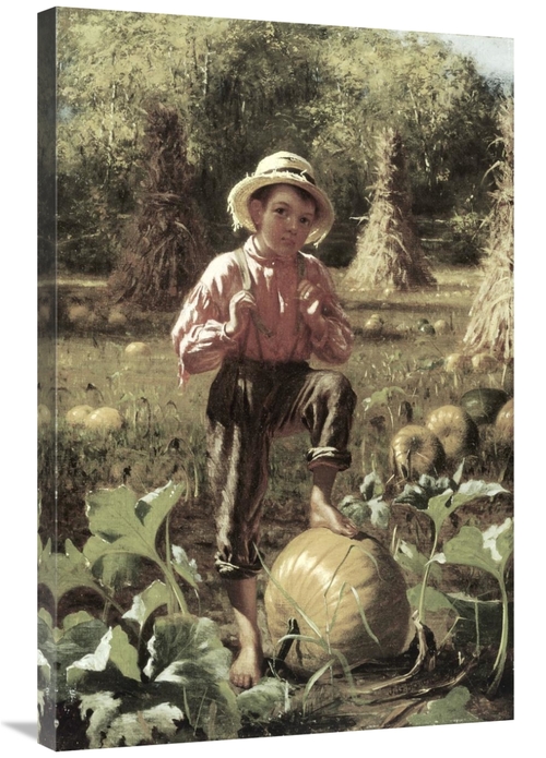 Global Gallery GCS-281778-36-142 36 in. Thats Me Pumpkin Art Print - J