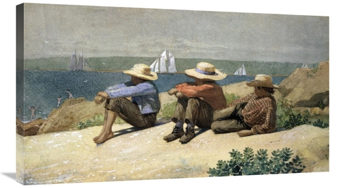 Global Gallery GCS-278026-36-142 36 in. On the Beach Art Print - Winsl