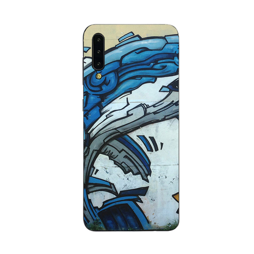 MightySkins SAGA50-Robo Shark Skin for Samsung Galaxy A50 & A70 - Robo