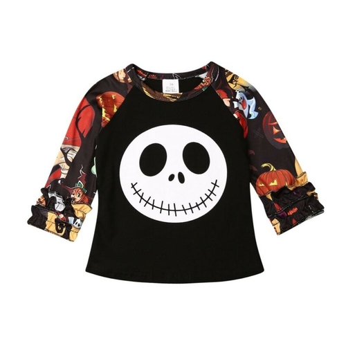 Halloween Toddler Kid Baby Girl T Shirts Clothes