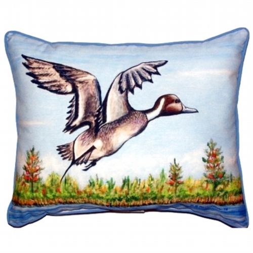 Betsy Drake ZP394 Pintail Duck Extra Large Zippered Pillow