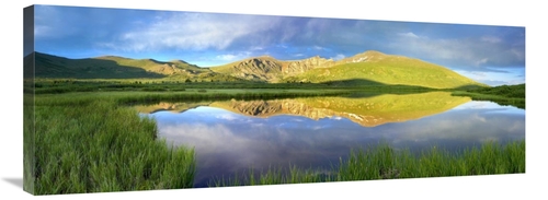 Global Gallery GCS-452110-40-142 40 in. Mt Bierstadt As Seen From Guan