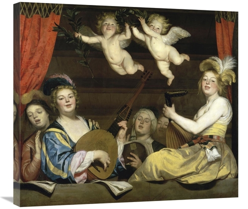 Global Gallery GCS-278039-30-142 30 in. Concert Art Print - Gerrit Van