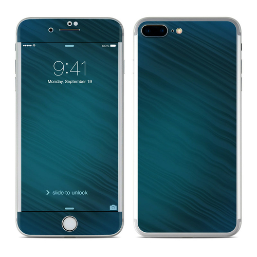 DecalGirl AIP8P-RHYTHMICBLUE Apple iPhone 8 Plus Skin - Rhythmic Blue