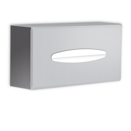 AJW UX196-SF-SM Satin Facial Tissue Dispenser - Surface Mounted