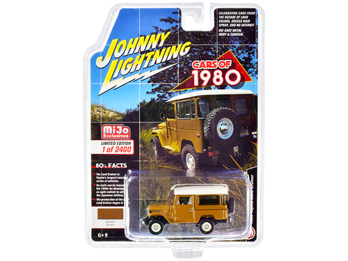 1980 Toyota Land Cruiser Custom Brown with White Top and White