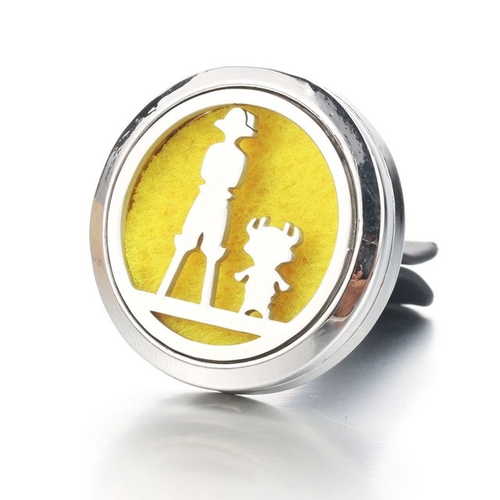 Cute picture Car Air Diffuser Stainless steel