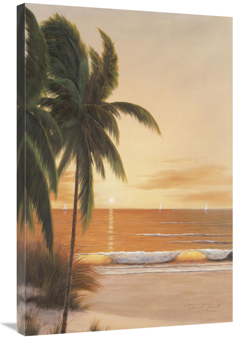Global Gallery GCS-131392-2436-142 24 x 36 in. Golden Glow Art Print -