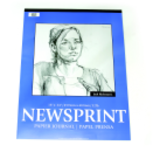 Jack Richeson 18 x 24 in. Rough Newsprint Pad - 32 Lbs. - 50 Sheets