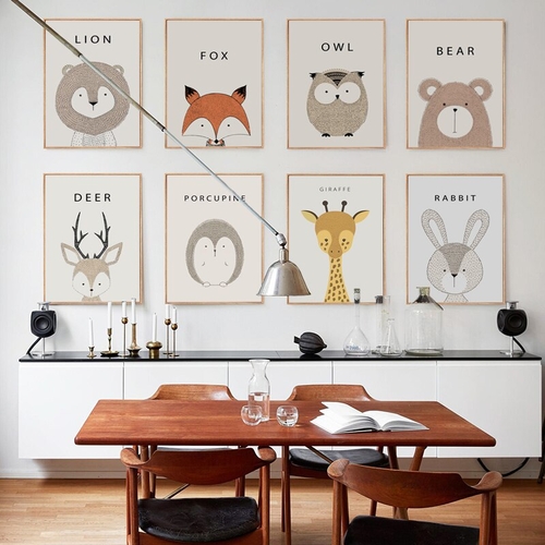 Modern Minimalist Cute Cartoon Children's