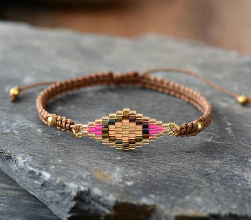 Women Bracelets Colorful Seed Beads Friendship