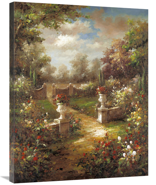 Global Gallery GCS-128527-2835-142 28 x 35 in. Rose Promenade Art Prin
