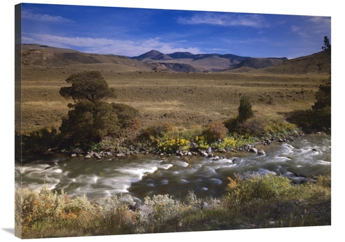 Global Gallery GCS-396621-3040-142 30 x 40 in. River Flowing Though Me