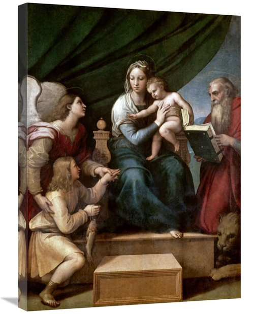 Global Gallery GCS-279536-30-142 30 in. Virgin of the Fish Art Print -
