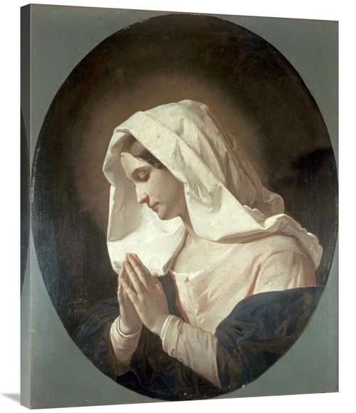 Global Gallery GCS-278628-36-142 36 in. Madonna in Prayer Art Print - 