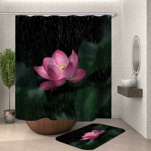 Lotus Shower Curtain