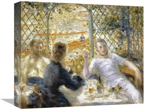 Global Gallery GCS-279680-16-142 16 in. The Rowers Lunch Art Print - P