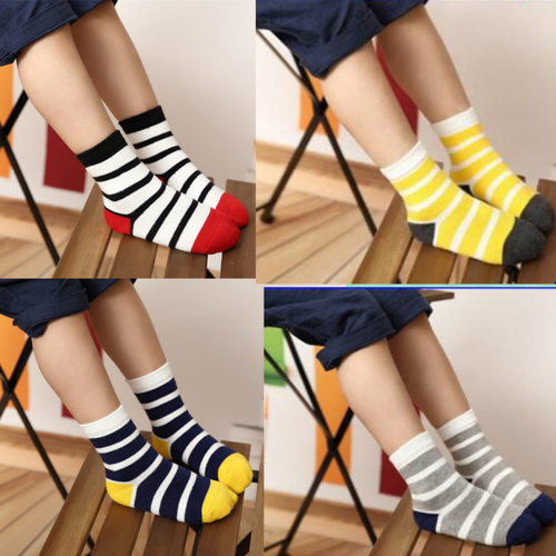 5 Pairs Baby Boy Socks Children Autumn Winter