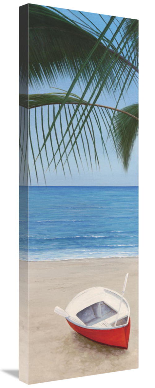 Global Gallery GCS-127349-1236-142 12 x 36 in. Escape to Paradise I Ar