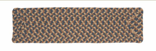 Colonial Mills TB09A008X028RX Tiburon - Stone Blue Stair Tread -single