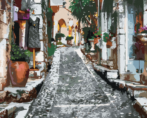 Paint by Numbers - HISTORIC ALLEY IN PROVENCE