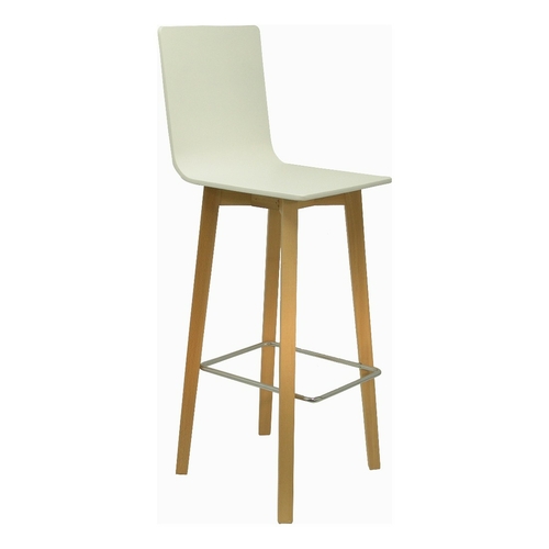 Stool Rus Royal Fern T40BL White