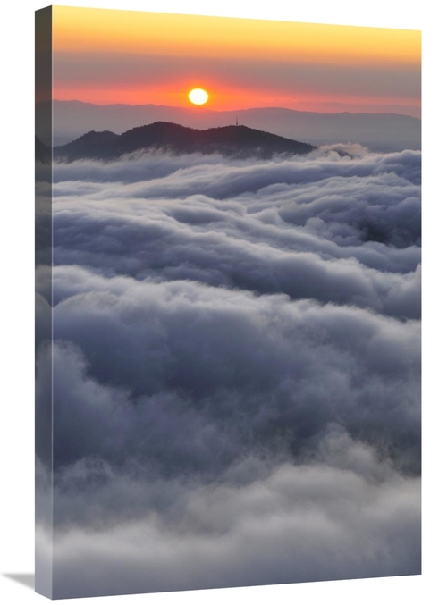 Global Gallery GCS-397618-2030-142 20 x 30 in. Sunrise Over Mountain &